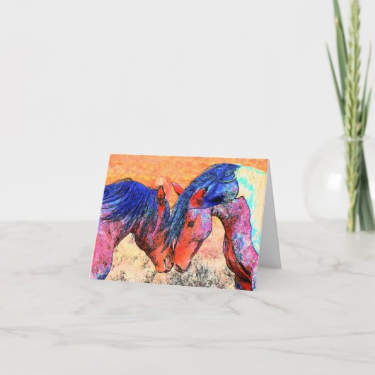 Mustangs Bedankkaart (Voorkant)