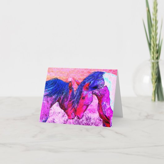 Mustangs Bedankkaart (Voorkant)