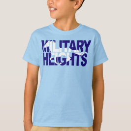 Mustangs militaire hoogten t-shirt