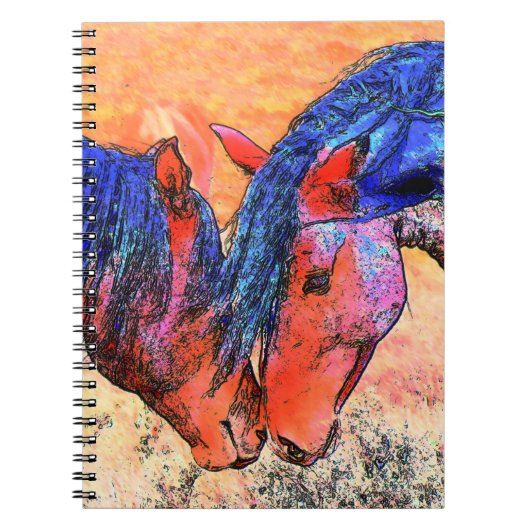 Mustangs Notitieboek (Voorkant)
