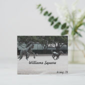 Mustangs van Las Colinas # 19 Briefkaart (Staand voorkant)
