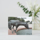 Mustangs van Las Colinas # 1 Briefkaart (Staand voorkant)