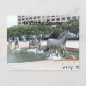 Mustangs van Las Colinas # 21 Briefkaart (Voorkant)