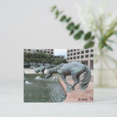 Mustangs van Las Colinas # 28 Briefkaart (Staand voorkant)