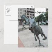 Mustangs van Las Colinas # 29 Briefkaart (Voorkant / Achterkant)