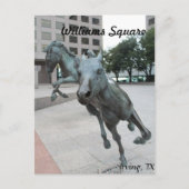 Mustangs van Las Colinas # 29 Briefkaart (Voorkant)