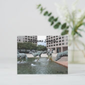 Mustangs van Las Colinas # 3 Briefkaart (Staand voorkant)