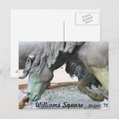 Mustangs van Las Colinas # 8 Briefkaart (Voorkant / Achterkant)