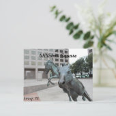 Mustangs van Las Colinas # 9 Briefkaart (Staand voorkant)