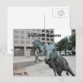 Mustangs van Las Colinas # 9 Briefkaart (Voorkant / Achterkant)