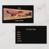 Mustangs Visitekaartje (Voorkant / Achterkant)