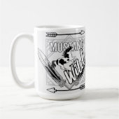 MustangWild die Pinto Drinkware runnen Koffiemok (Links)