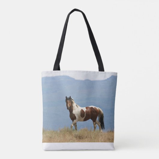 MustangWILD Totebag Tote Bag (Achterkant)