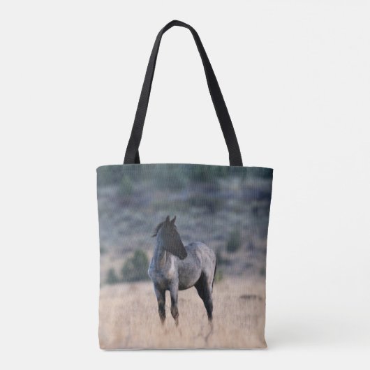 MustangWILD Totebag Tote Bag (Achterkant)