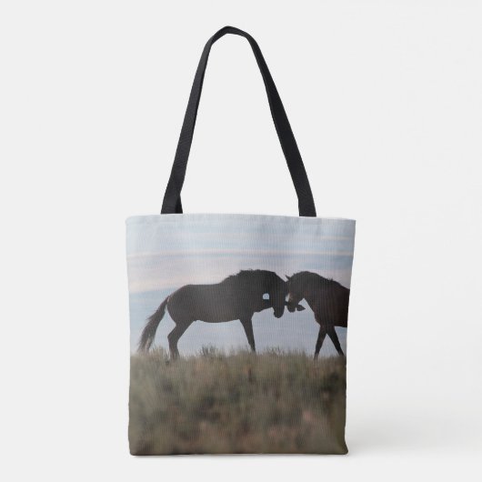 MustangWILD Totebag Tote Bag (Achterkant)