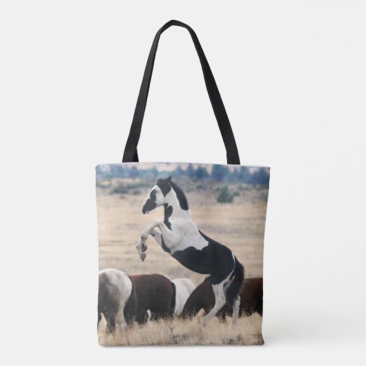 MustangWILD Totebag Tote Bag (Achterkant)
