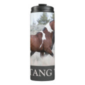 MustangWild Water Bottle - Lobo Thermosbeker (Voorkant)