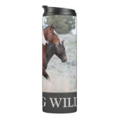 MustangWild Water Bottle - Lobo Thermosbeker (Geroteerd rechts)