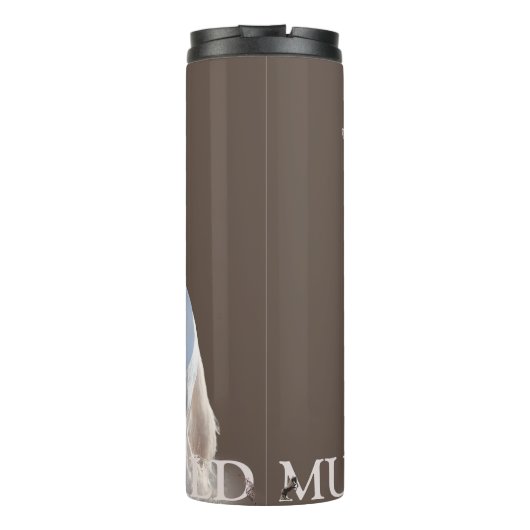 MustangWild Water Bottle - Survivor Thermosbeker (Achterkant)