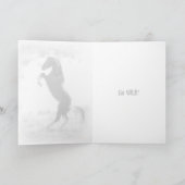 MustangWILD-Wenskaart Kaart (Binnen)