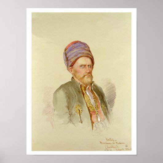 Mustapha - Moslem uit Batum, c.1852 Poster (Voorkant)