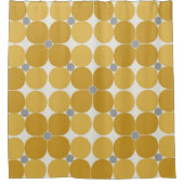 Mustard Bloom Douchegordijn (Voorkant)