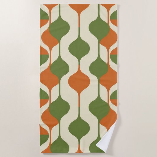 Mustard Bloom Strandlaken (Voorkant)