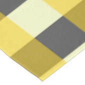 MUSTARD EN CHARCOAL CONTROLE TAFELKLEED (Gekanteld)