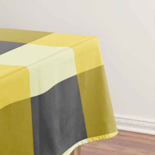 MUSTARD EN CHARCOAL CONTROLE TAFELKLEED (Voorbeeld)