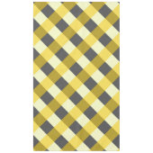 MUSTARD EN CHARCOAL CONTROLE TAFELKLEED (Voorkant)