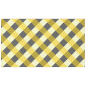 MUSTARD EN CHARCOAL CONTROLE TAFELKLEED (Voorkant (Horizontaal))
