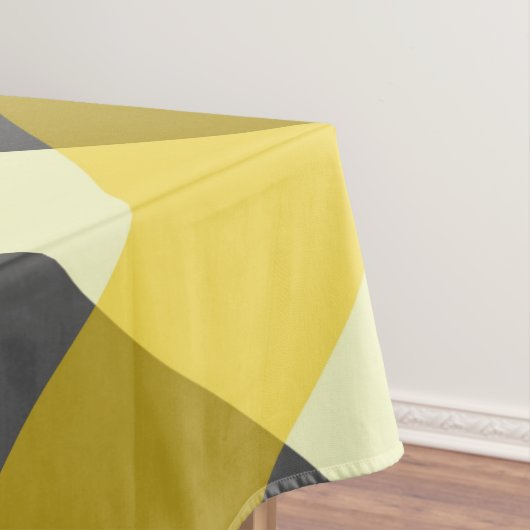 MUSTARD EN CHARCOAL CONTROLE TAFELKLEED (Voorbeeld)