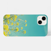 Mustard Flowers Nature iPhone Hoesje (Achterkant horizontaal)
