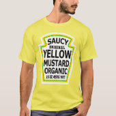 mustard Halloween pakketkostuum T-shirt (Voorkant)