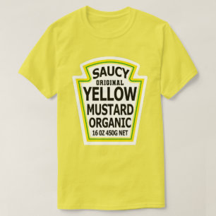 mustard Halloween pakketkostuum T-shirt