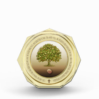 Mustard Seed home decor, Christelijk cadeau, Faith Fotoblokken