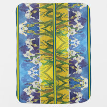 MUSTARD SEEDS GROW - LAP BLANKET PER PERRY RITCHIE