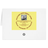 MUSTARD SEEDS GROW - NOTEKAART PER PERRY RITCHIE (Achterkant Horizontaal)