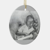 MUSTARD SEEDS GROW-ORNAMENT DESIGN BY KATHY MORROW KERAMISCH ORNAMENT (Rechts)