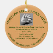 MUSTARD SEEDS GROW - ORNAMENT ONTWERP DOOR JC PEAC (Achterkant)