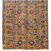 Mustard Southwestern Colorful  Douchegordijn (Voorkant)