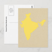 Mustard Spice Moods India Briefkaart (Voorkant / Achterkant)