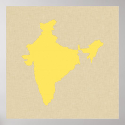 Mustard Spice Moods India Poster (Voorkant)
