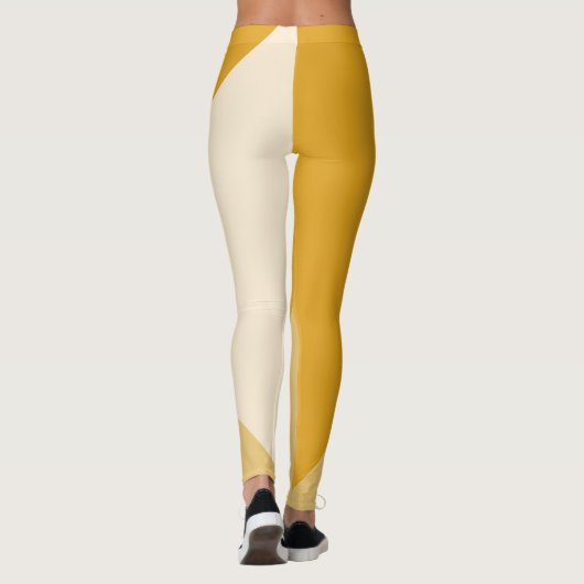 Mustard Tones Leggings (Achterkant)