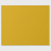 Mustard Yellow Cadeaupapier (Vlak)
