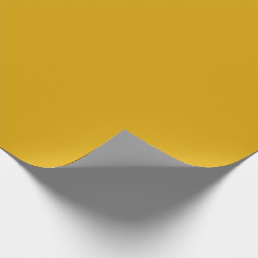 Mustard Yellow Cadeaupapier (Hoek)