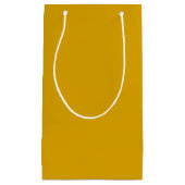 Mustard Yellow Klein Cadeauzakje (Voorkant)