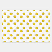 Mustard Yellow Modern Trendy Inpakpapier Vel (Voorkant 2)