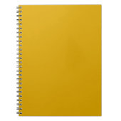 Mustard Yellow Notitieboek (Voorkant)