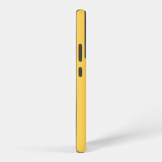 Mustard Yellow Simple Bold Script Name Samsung Galaxy Hoesje (Rechterkant)
